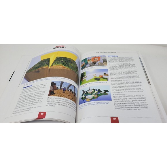 Lot of 2 The Big Book of Minecraft Unofficial Guide Building Games Plus Mojang - Picture 7 of 8
